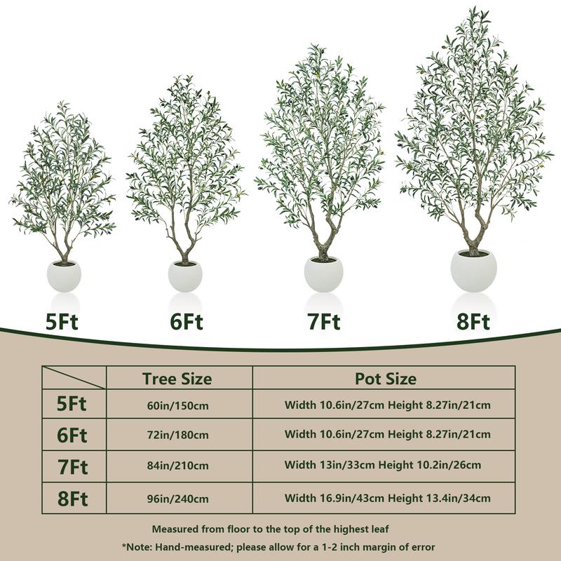 Realistic Artificial Olive Tree
