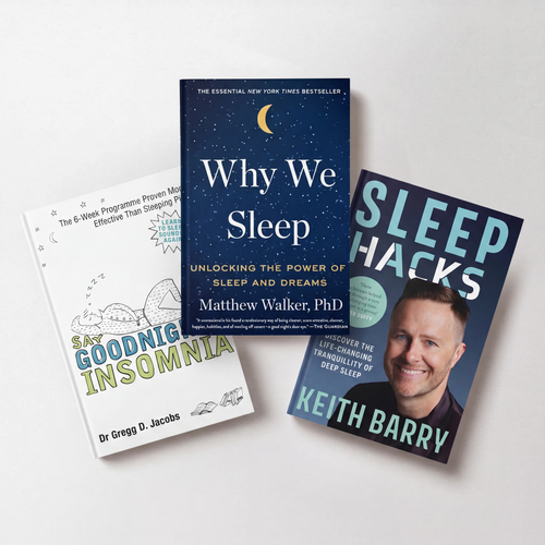 3 Book Discount - Say Goodnight to Insomnia, Why We Sleep, Sleep Hacks