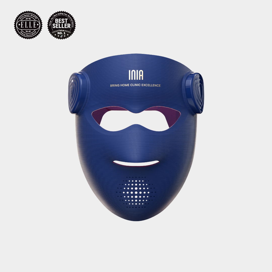 INIA Glow 4D LED Face Mask — Royal Blue
