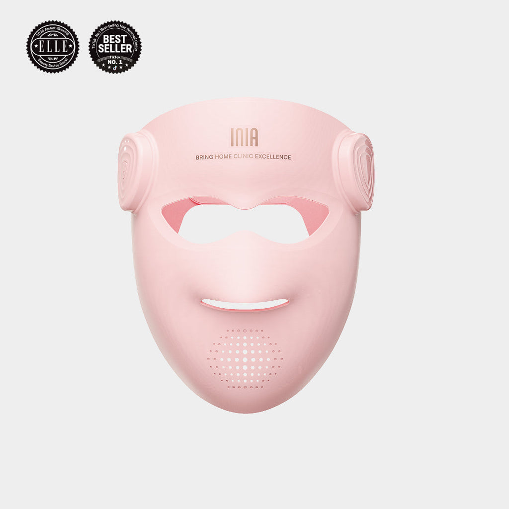 INIA Glow 4D LED Face Mask — Pink