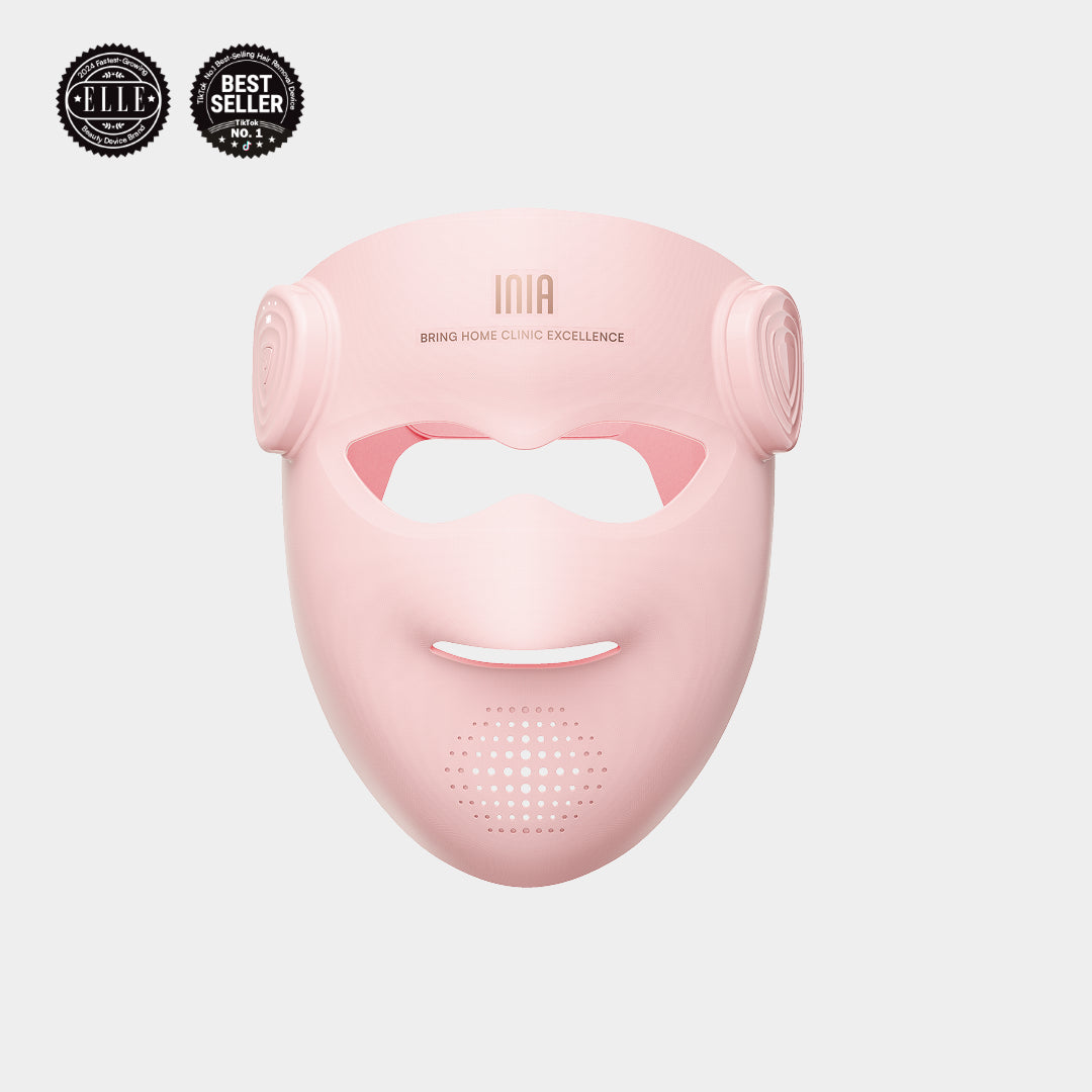 INIA Glow 4D LED Face Mask — Pink