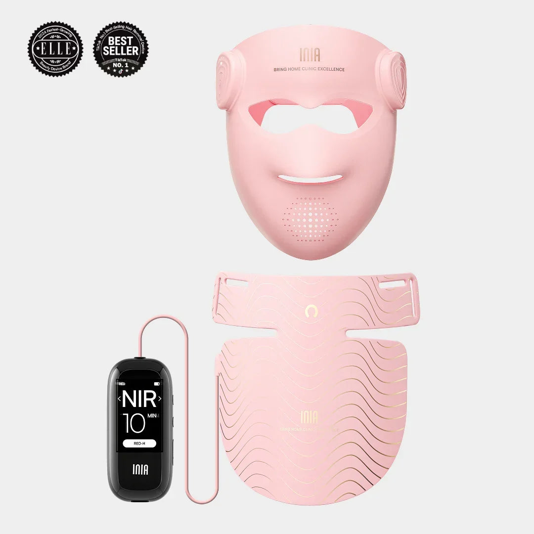INIA Glow 940nm 4D Face & Neck LED Mask