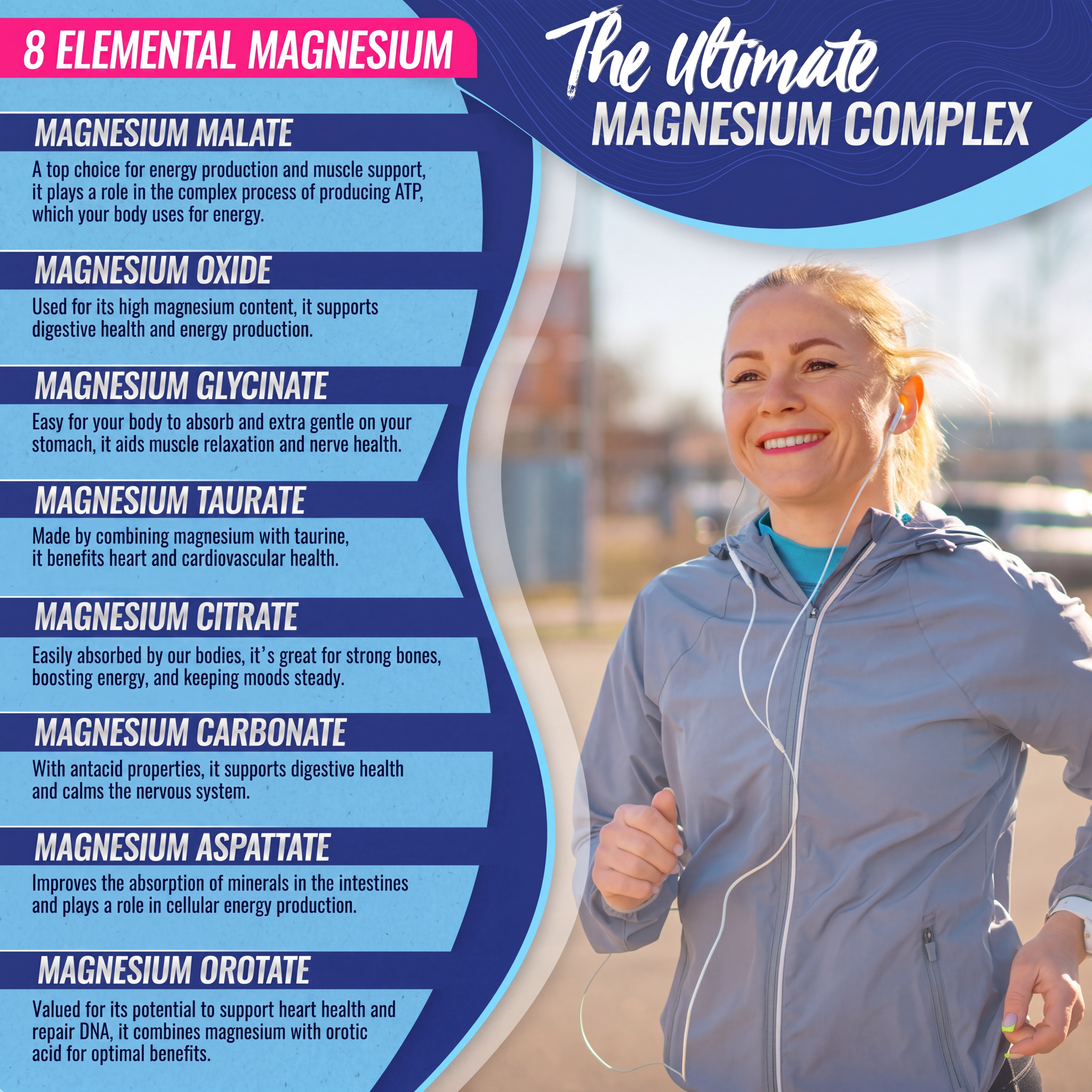 Kova Magnesium Complex - benefits