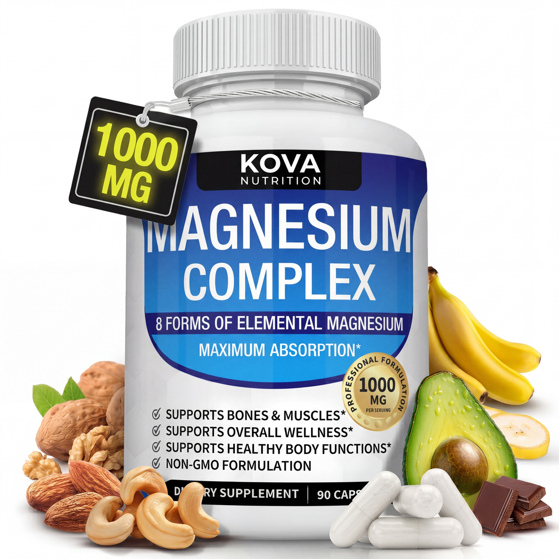 Kova Magnesium Complex — 90 Capsules