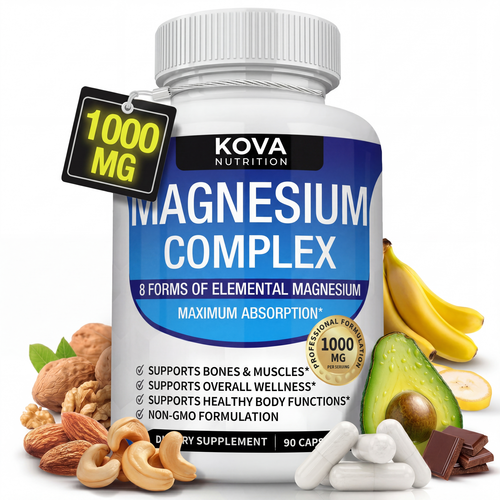 Kova Magnesium Complex - 8 forms, 1000mg, 90 capsules
