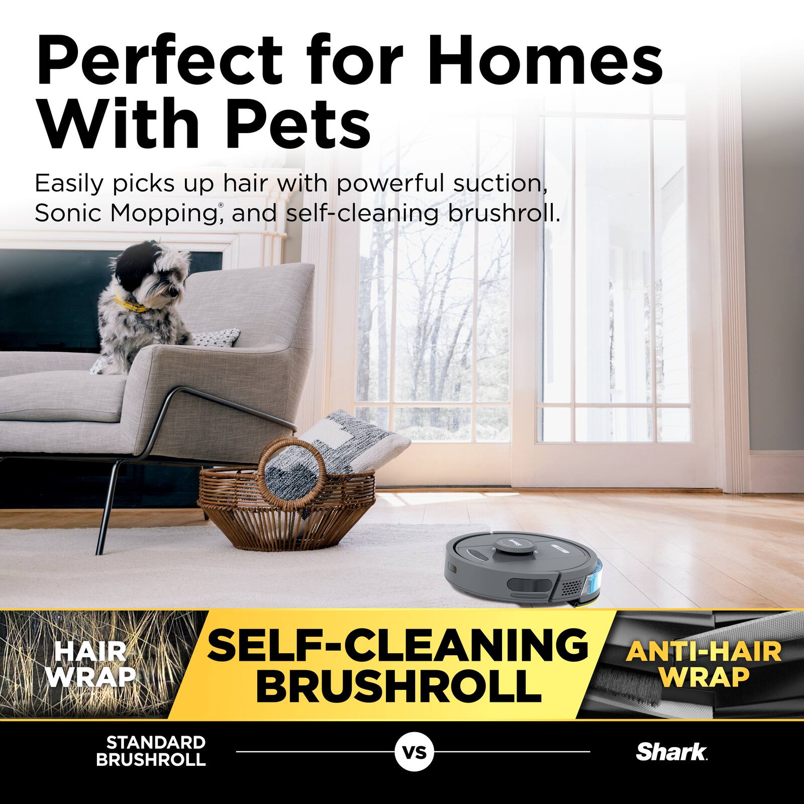 Perfect for homes with pets