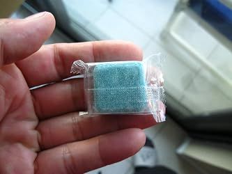 Customer photo of a SOPAMI tablet in the washer drum